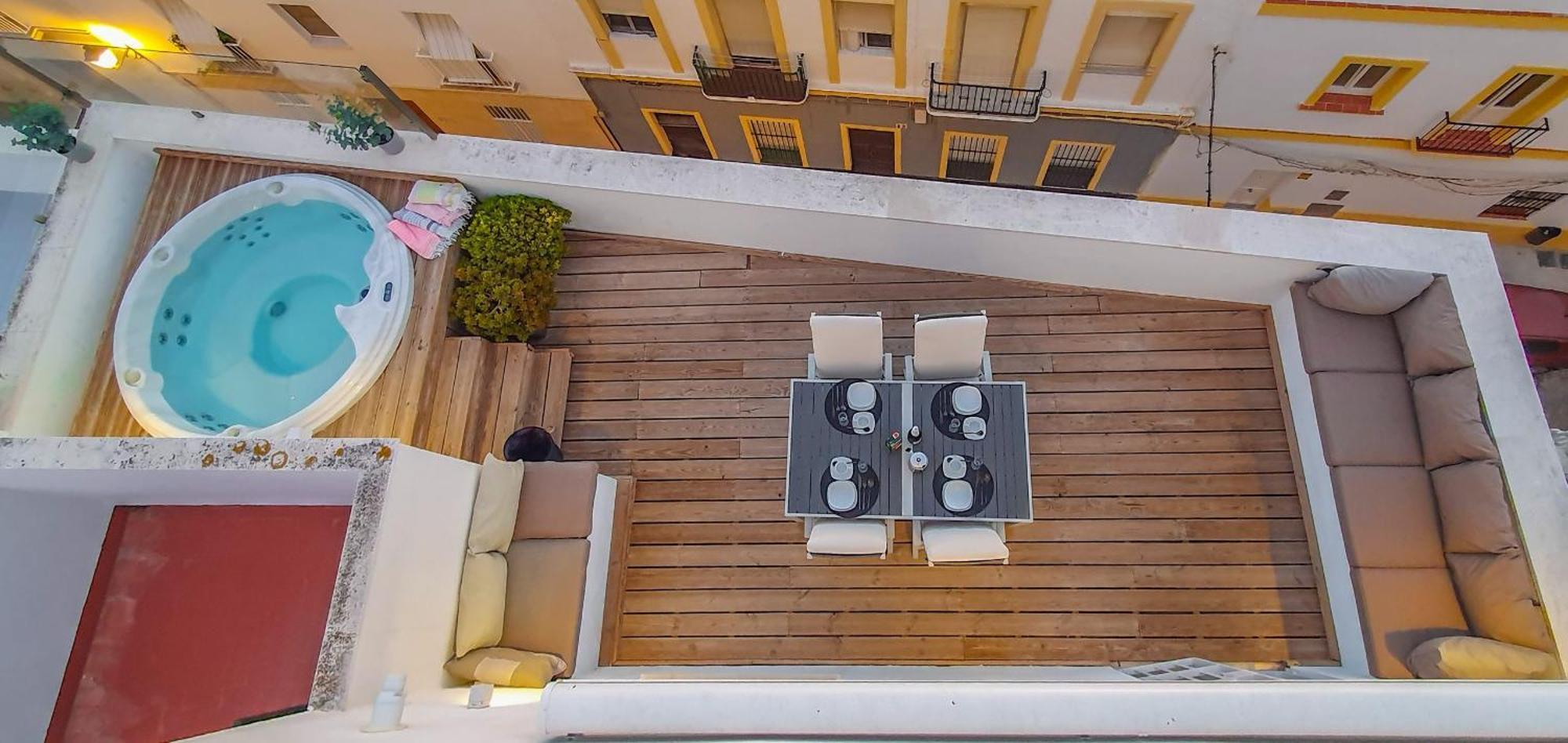 Penthouse With Jacuzzi, And Garaje Grupo Ac Gestion Apartment กาดิซ ภายนอก รูปภาพ