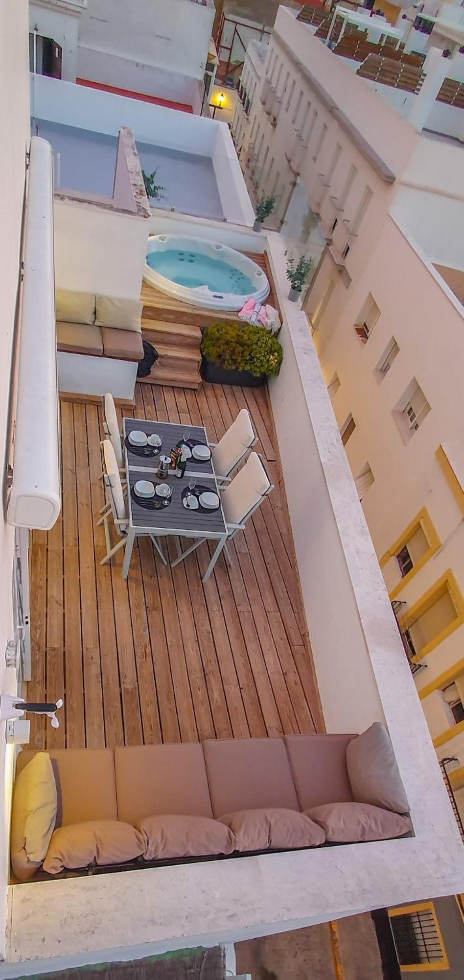 Penthouse With Jacuzzi, And Garaje Grupo Ac Gestion Apartment กาดิซ ภายนอก รูปภาพ
