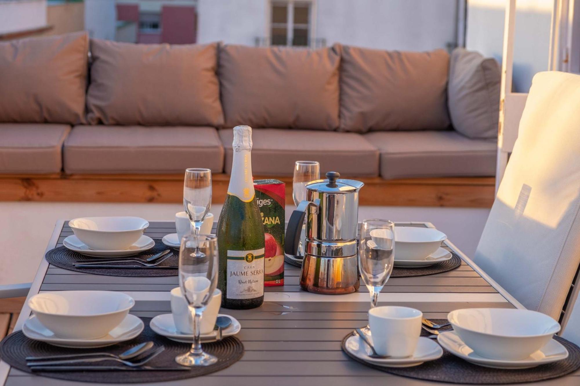 Penthouse With Jacuzzi, And Garaje Grupo Ac Gestion Apartment กาดิซ ภายนอก รูปภาพ