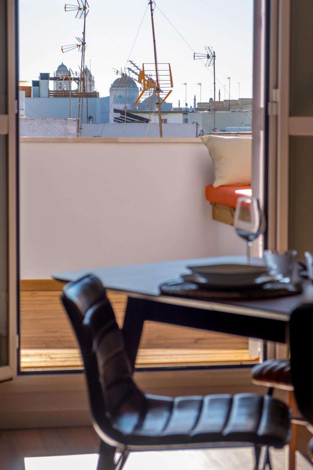 Penthouse With Jacuzzi, And Garaje Grupo Ac Gestion Apartment กาดิซ ภายนอก รูปภาพ